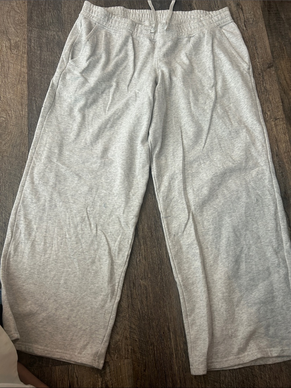 Hollister Gray Fleece Sweatpants